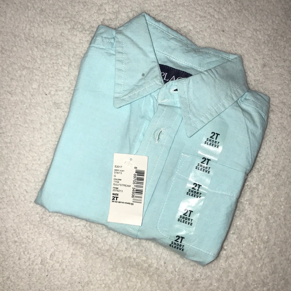 SOLD!! Brand NEW toddler boy button down.